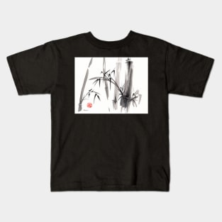 'after the rain' Original ink wash painting Kids T-Shirt